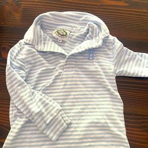 Cecil and Lou striped shirt “H” embroidery